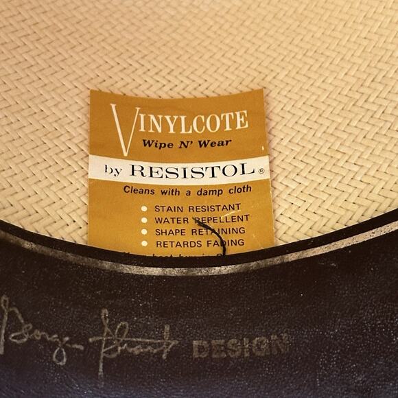 Resistol Self Conforming 5 Star Panama Western Cowboy Straw Hat - Picture 7 of 13